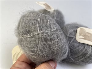 Mohair by Canard - silk mohair, smuk grå